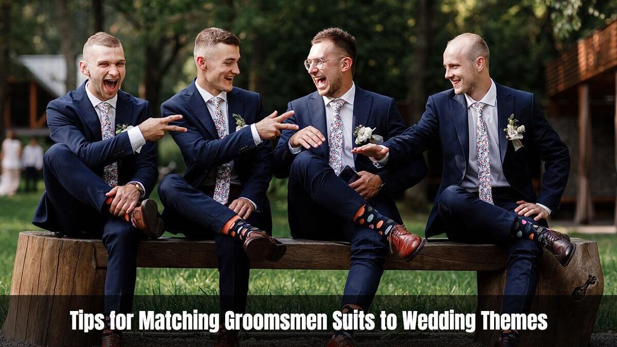 Tips for Matching Groomsmen Suits to Wedding Themes